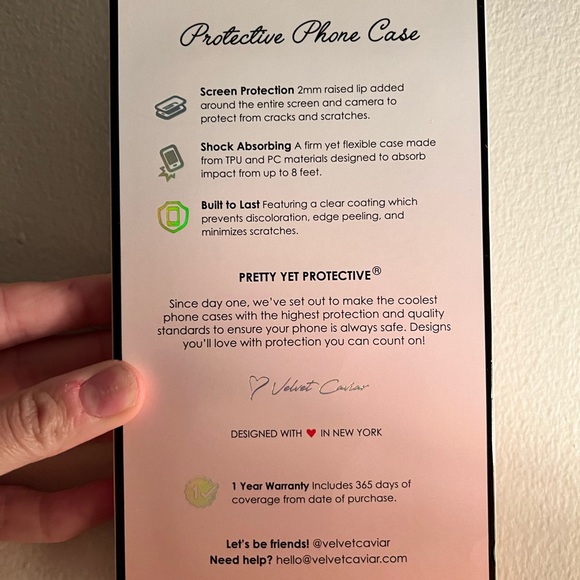 Velvet caviar brand new never opened iPhone 13 pro max case and accessories - Picture 2 of 7